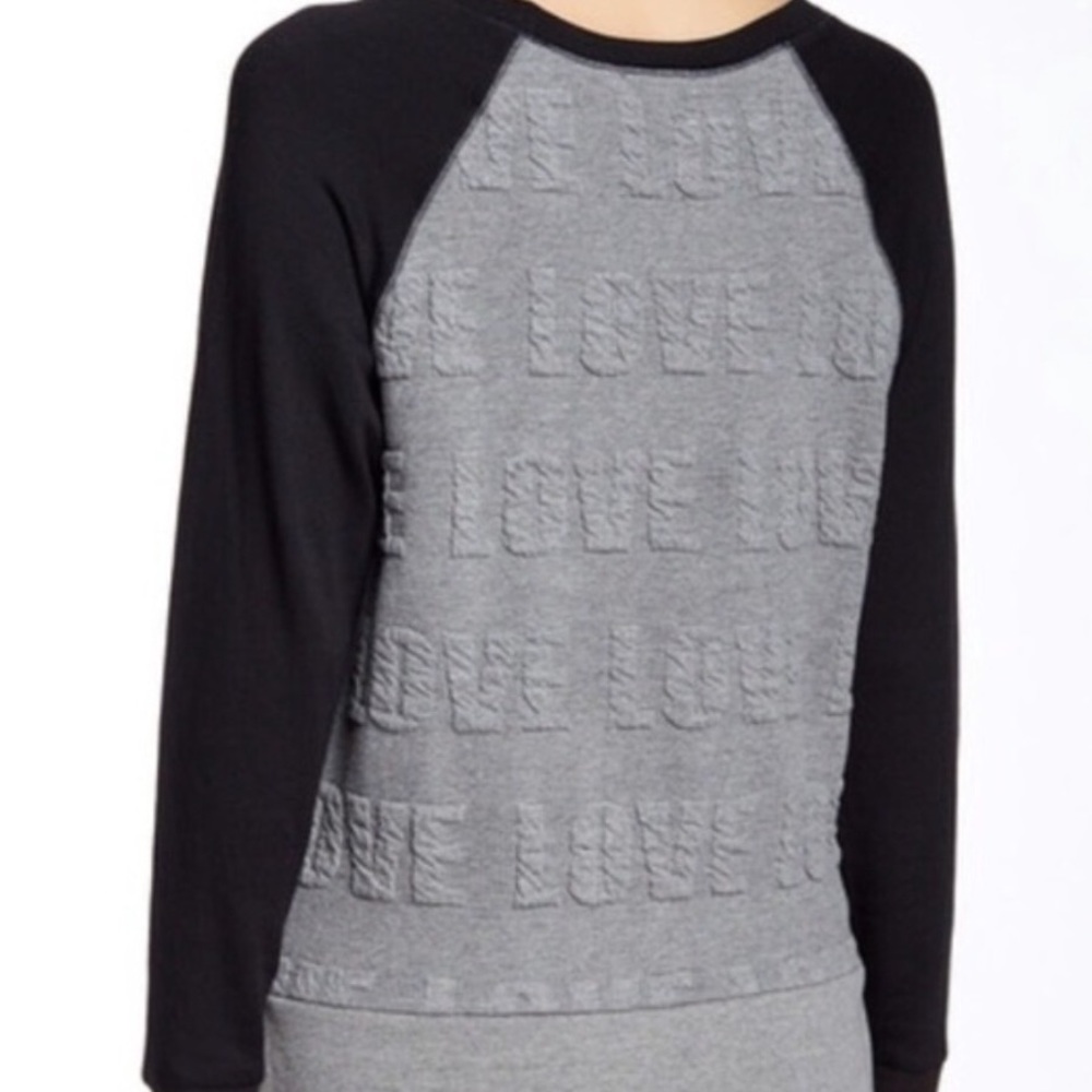 NWT Pink Lotus ‘LOVE’ Sweater